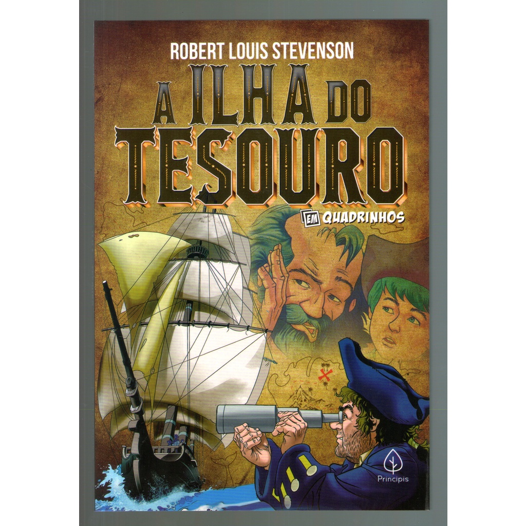 Livro: A Ilha do Tesouro - Em Quadrinhos - Robert Louis Stevenson ...