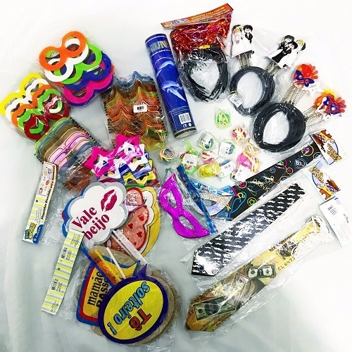 Kit Adereços Festa Balada 100 Pessoas