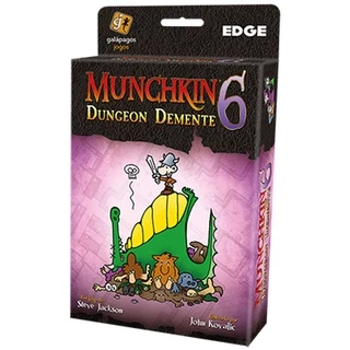 Munchkin 6: Dungeon Demente - Expansao - Galapagos ( Original)