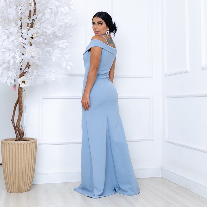 Vestido Festa Longo Vestido Para Madrinha De Casamento Na Igreja A