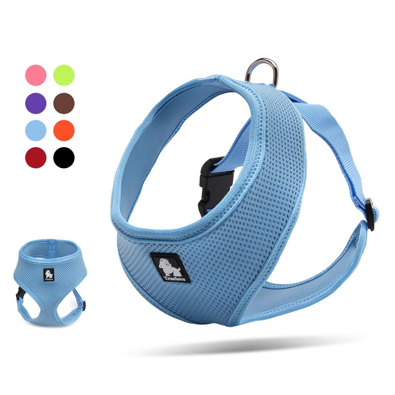 TRUELOVE Dog Pet Control Harness Coleira De Controle De Animal De Estimação Colete De Malha Peito Macio Ajustável