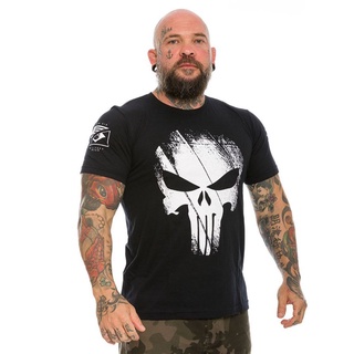 Camiseta The Punisher Marvel Camisa Justiceiro Caveira Geek