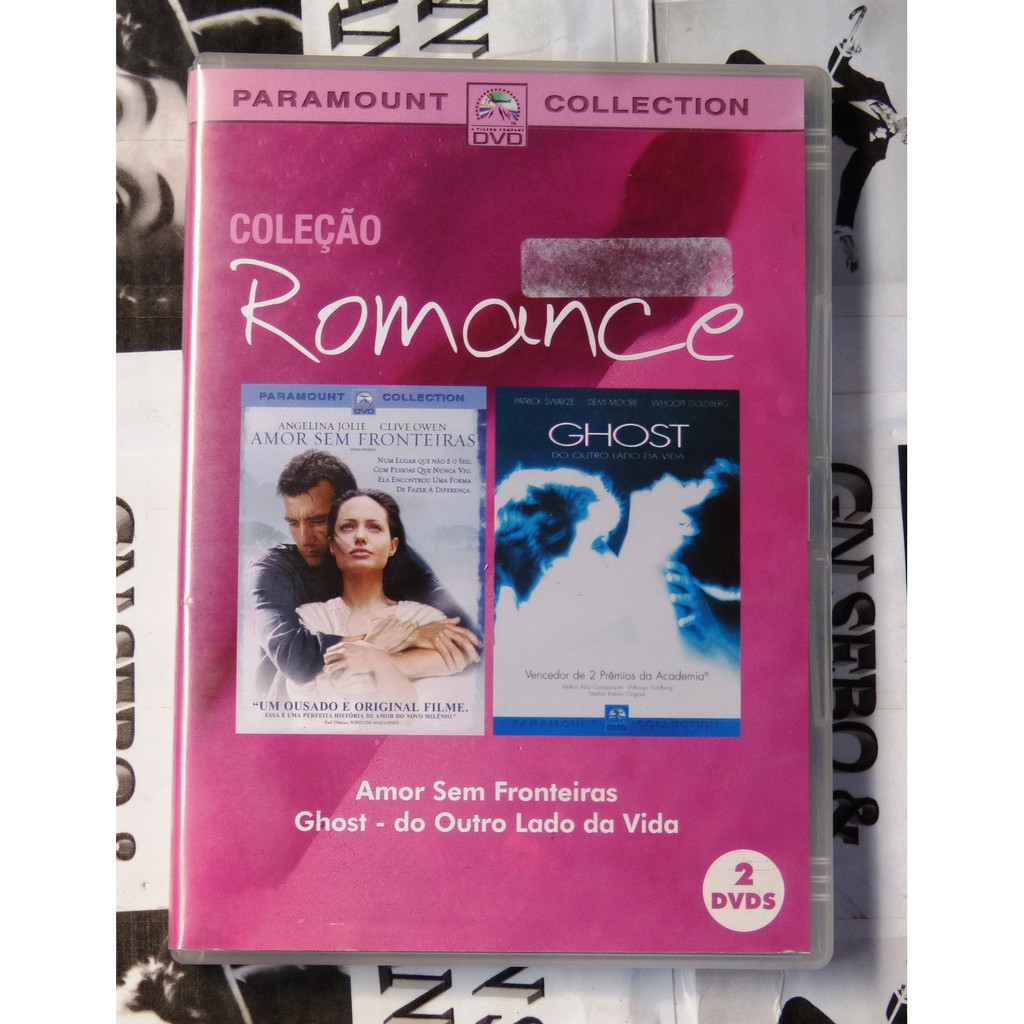 Coleção Romance 2 Filmes Amor Sem Fronteiras Ghost Do Outro Lado Da Vida Shopee Brasil 2063