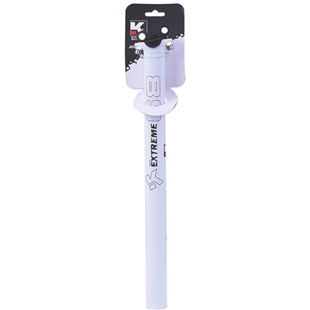 Canote Selim KAPA Extreme 31,6X400mm Branco MTB