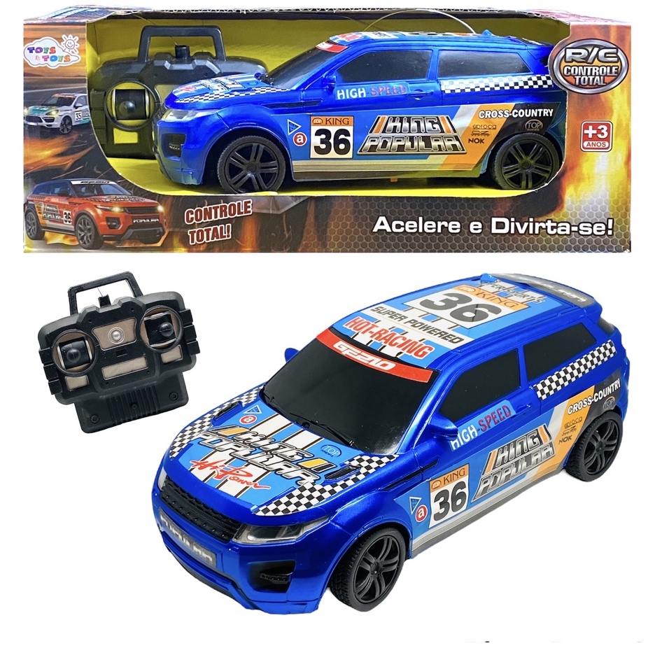 Carrinho De Controle Remoto Jeep Rally Rock 4x4 Brinquendo | Shopee Brasil