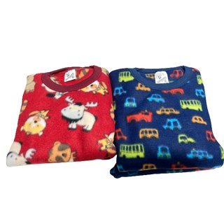 Pijama De Soft Inverno Para Bebe Com Estampas Sortidas -Mafessoni