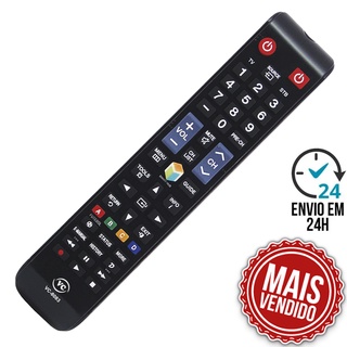 CONTROLE REMOTO TV SMART SAMSUNG 4K COM TECLAS NETFLIX PRIME VÍDEO LE-7714