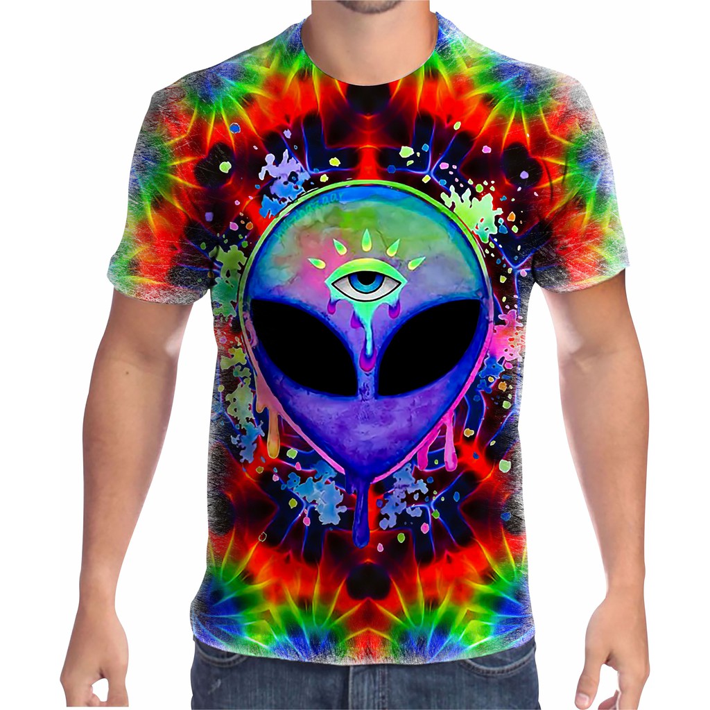 Camiseta alien psico.
