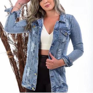 Jaqueta jeans hot sale 2019