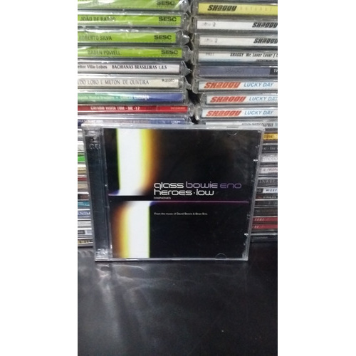 Cd Duplo David Bowie Bowie E Eno Meet Glass Heroes Lacrado | Shopee Brasil