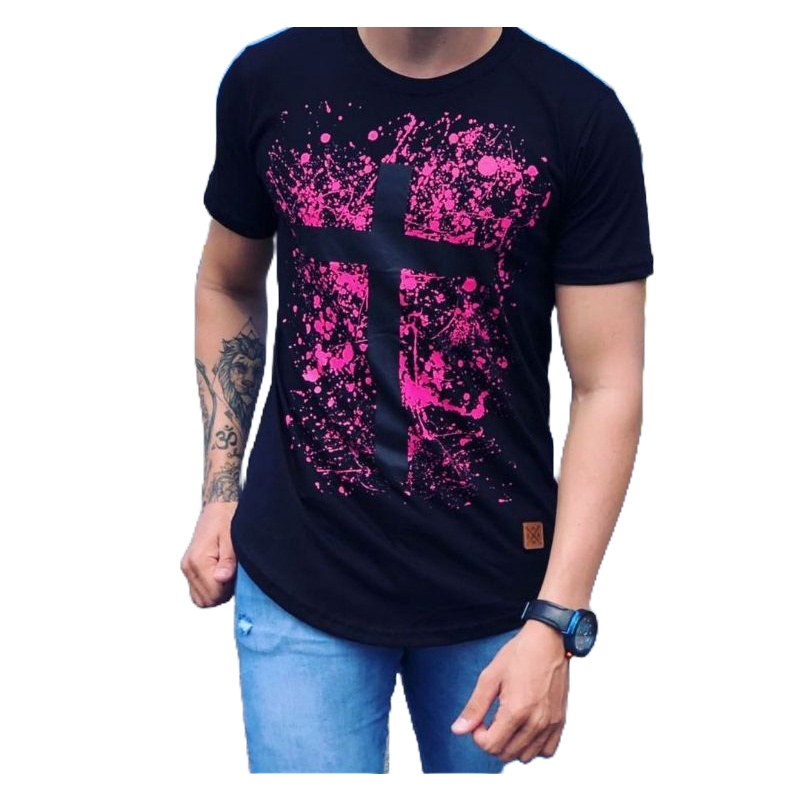 Camisa Masculina Longline moda masculina style