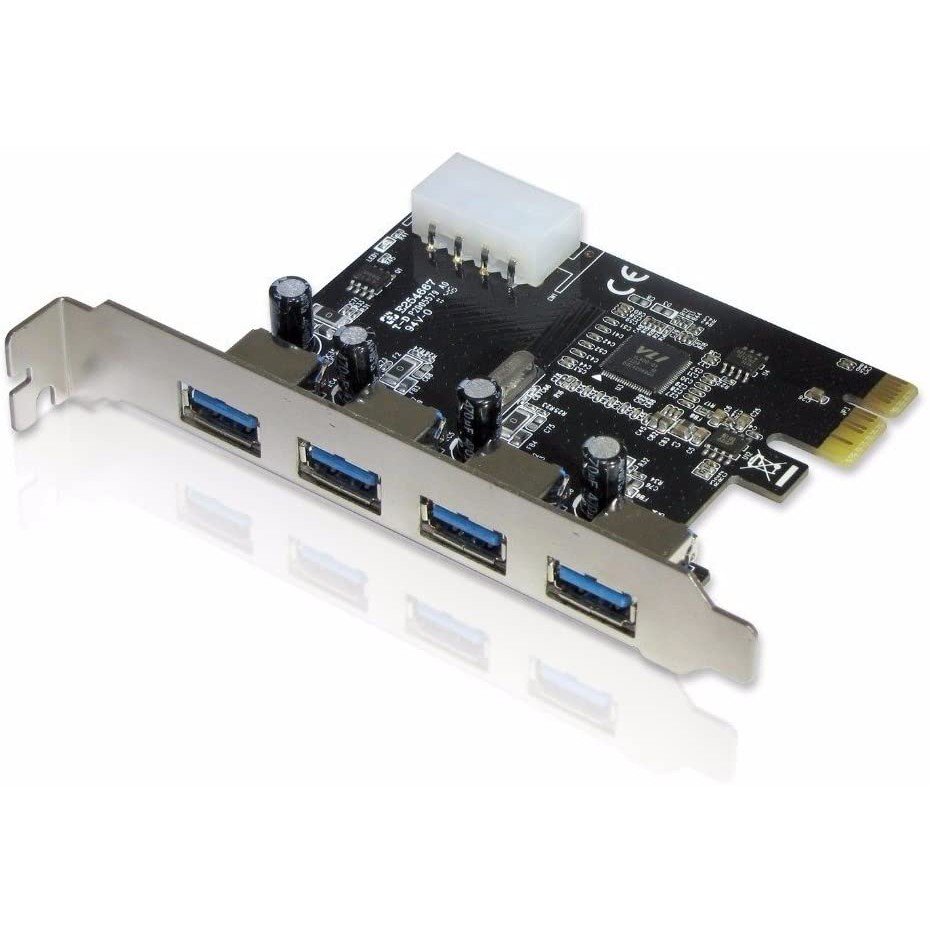 Placa Usb 3.0 C/ 4 Portas - Pci Express X1 Pci-e (mini Pci) | Shopee Brasil