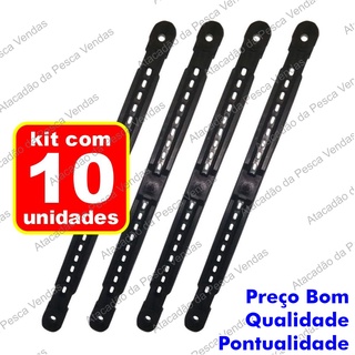 Kit 10un Enrolador de Linha 19cm para Vara telescópica Vara de Mão