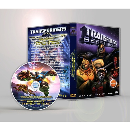Dvd Transformers Beast Machine Completo