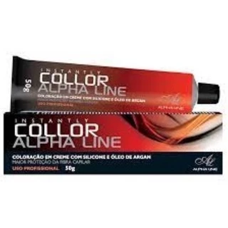TINTURA ALPHA LINE VERMELHOS ESPECIAIS 55,62 50G C/ÁGUA OXIGENADA GRÁTIS
