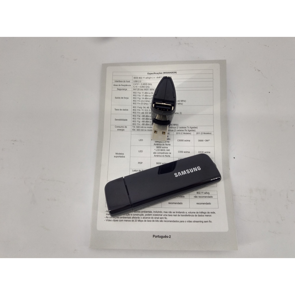 Adaptador Wireless Lan Wis09abgn Samsung Original Shopee Brasil