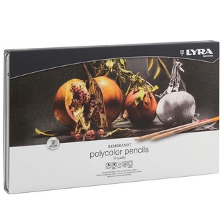 Lápis de Cor Profissional LYRA Rembrandt Polycolor com 72 Cores