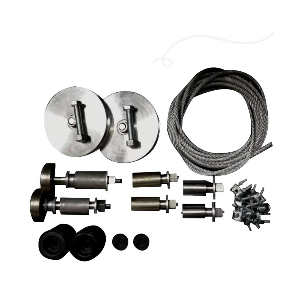 Kit Portão Basculante 3 Polegada Completo Despacho Imediato | Shopee Brasil