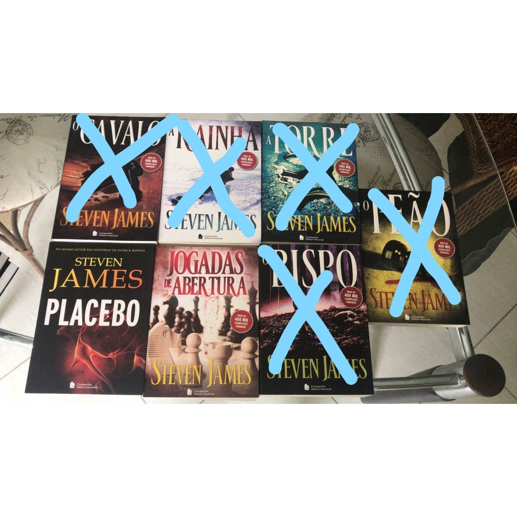 STEVEN JAMES - Autor; Romance; Preço individual