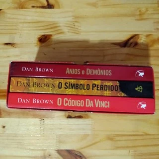 Livros Trilogia Dan Brown Anjos e Demônios, Código Da Vinci, O Símbolo Perdido