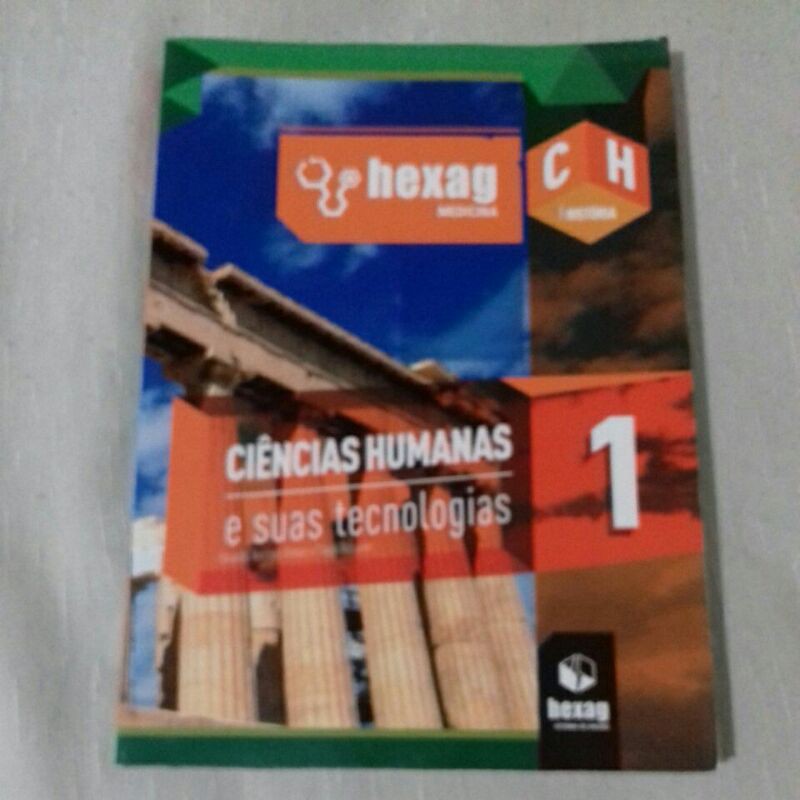 Apostilas HEXAG MEDICINA usadas semi-novas pré vestibular 1-6 HISTÓRIA ...