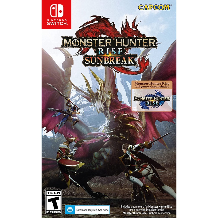 Monster Hunter Rise - Edição de colecionador - Nintendo Switch