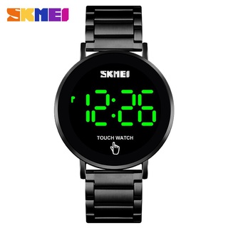 Moment Beauty SKMEI 1550 Moda Relógio Digital Masculino Tela Touch Screen LED 3bar À Prova D