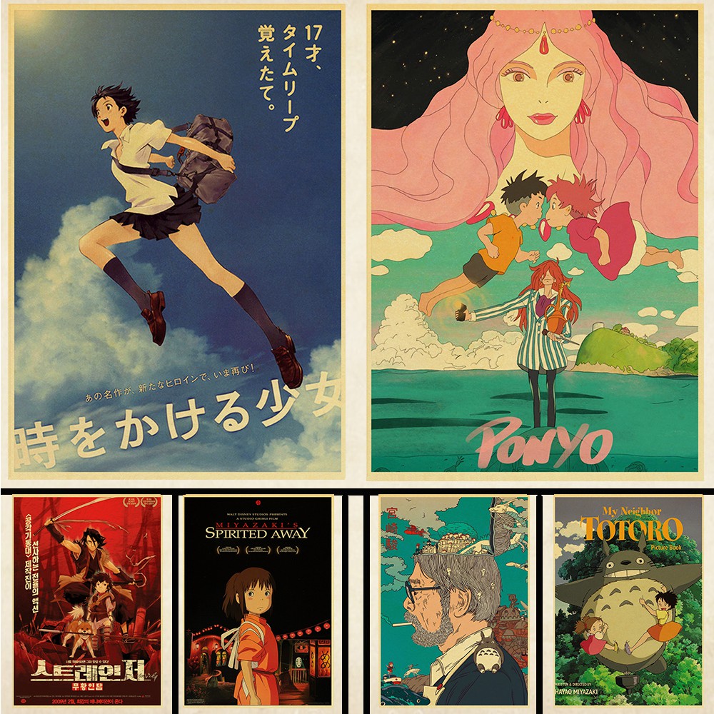 Clássico anime berserk filme cartazes retro kraft papel adesivo