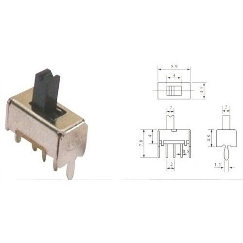 Kit 10 Peças - Micro Chave Hh 180 Graus 3t Ss12d07 Promoção