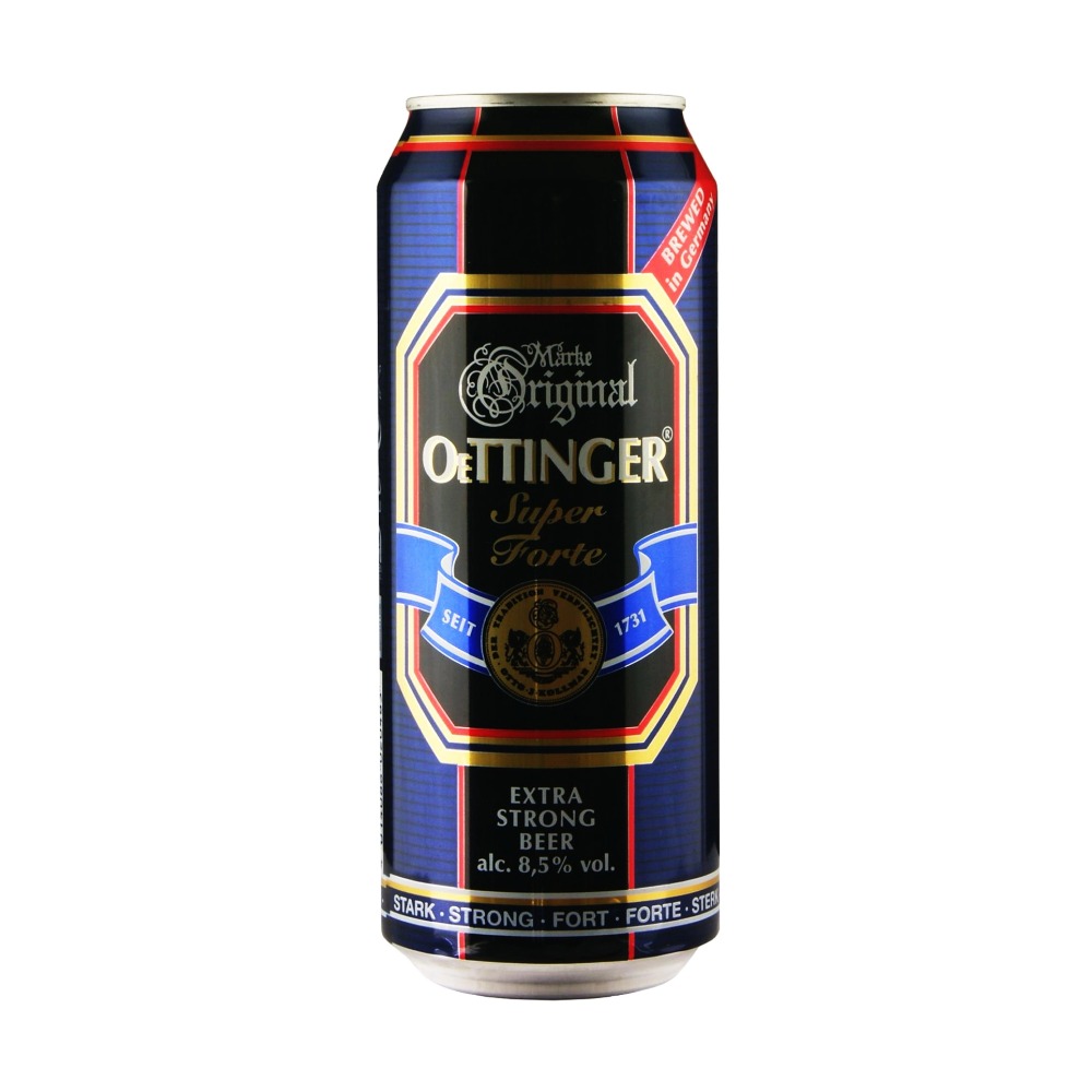 Cerveja Oettinger Super Forte Lata 500ml | Shopee Brasil