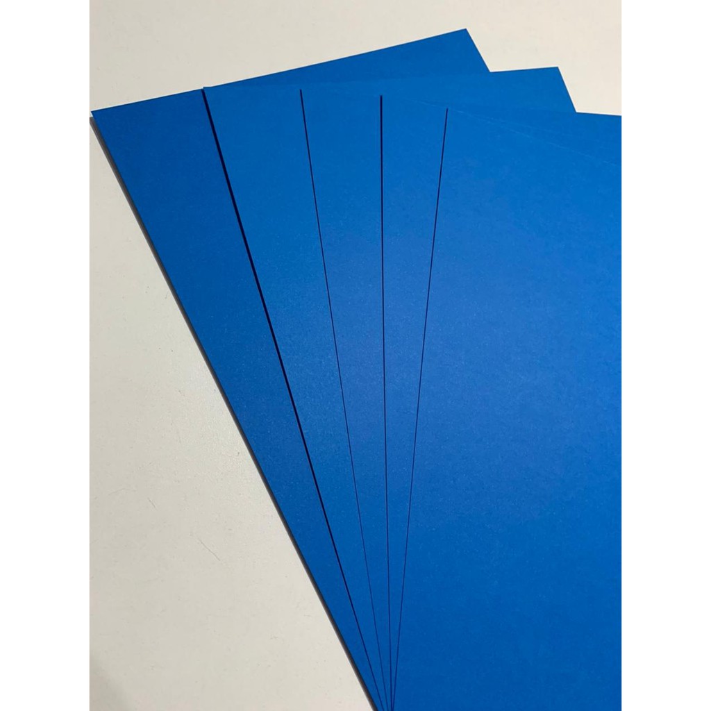 Papel Color Plus Azul Claro - A4 180g/m² - 10 Folhas | Shopee Brasil