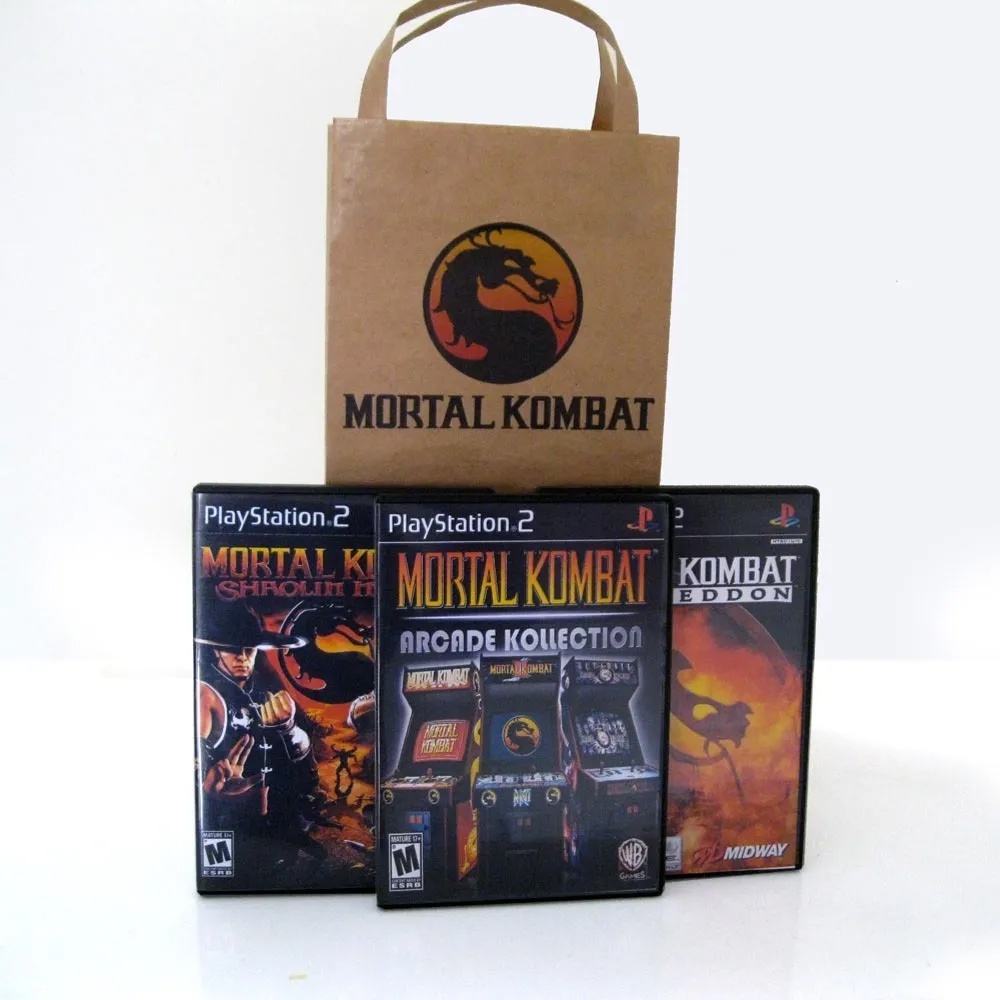 Mortal Kombat Coleção Patch Com 3 Jogos Para Play2 Ps2 Shopee Brasil