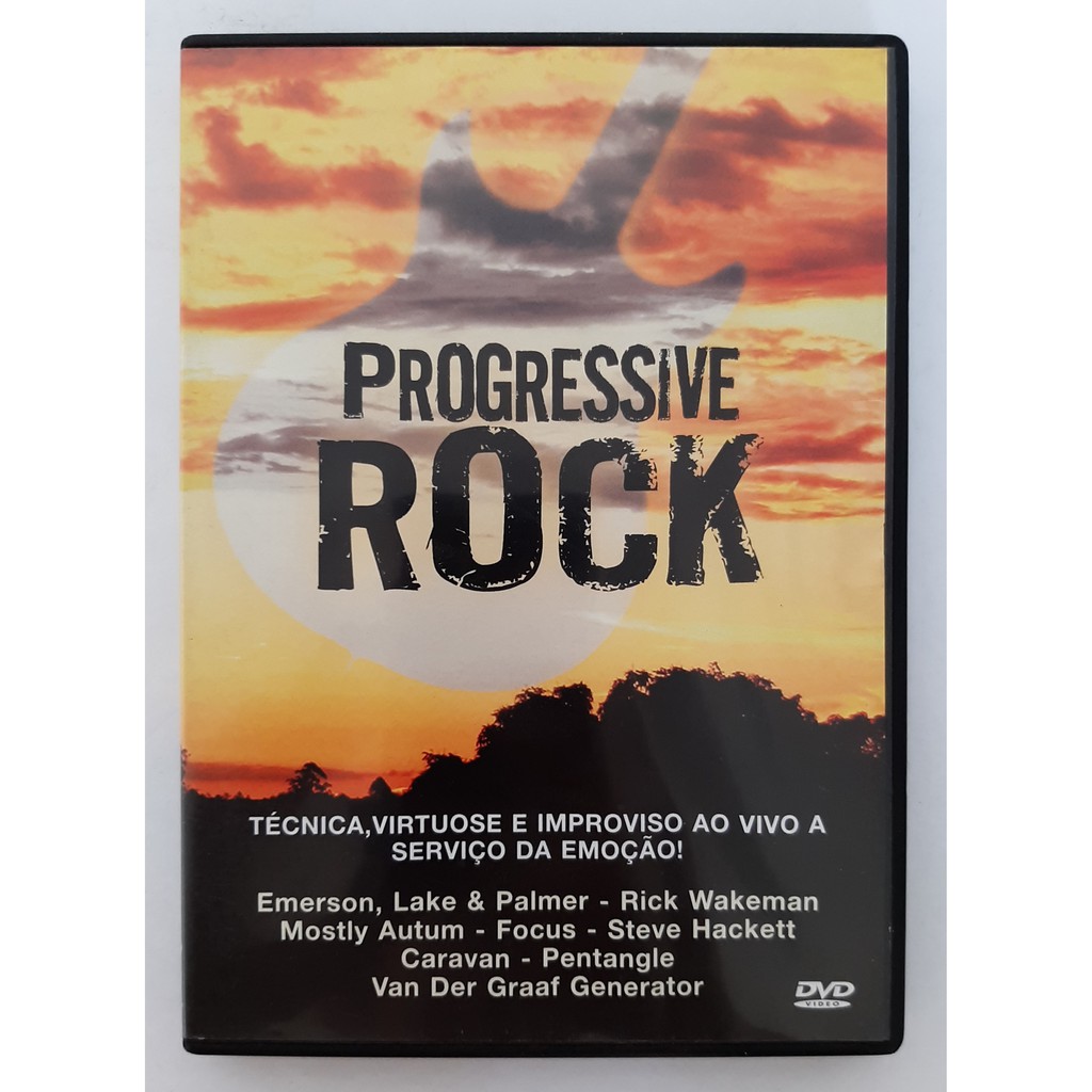 DVD Progressive Rock | Shopee Brasil