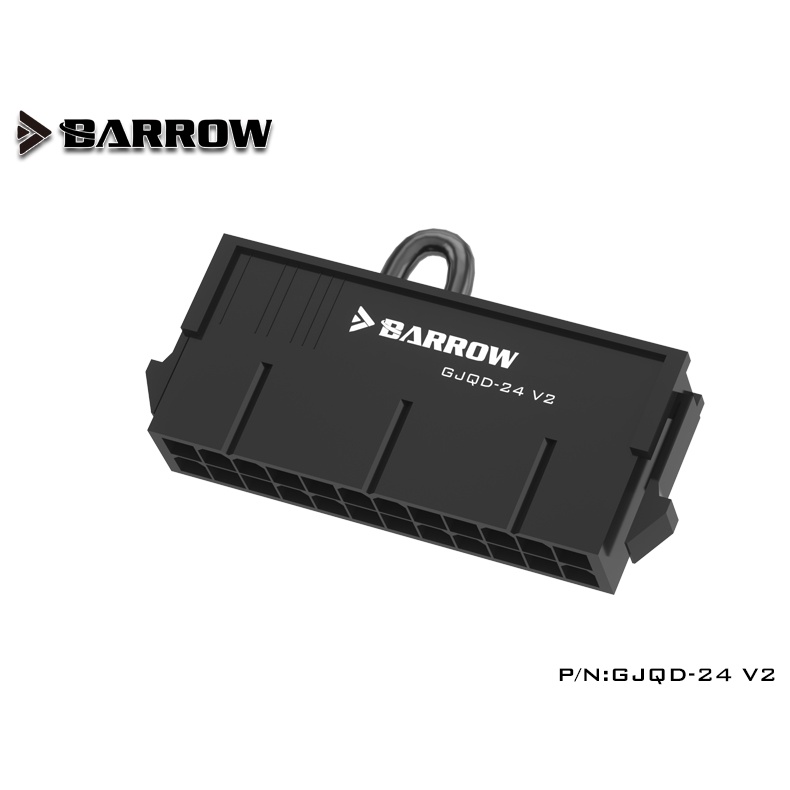 Conector Jumper Plug 24 Pinos Adaptador P/ Ligar Fonte S/ Pc Teste de Vazamento de Watercooler GJQD-24 V2