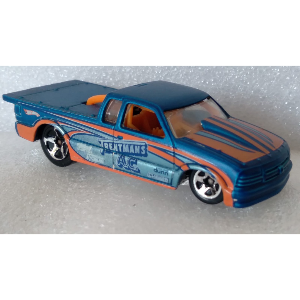 Hot Wheels pickup Chevy S10 1998 Pro Stock Truck azul loose