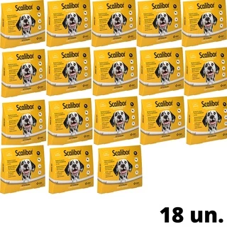18 Coleira Scalibor 65cm G Leishmaniose Antipulgas Msd em Oferta na Shopee