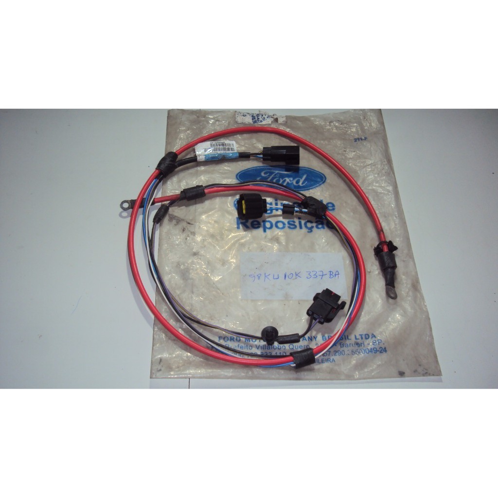 Ford Ka Chicote Do Alternador A Bateria Novo Original