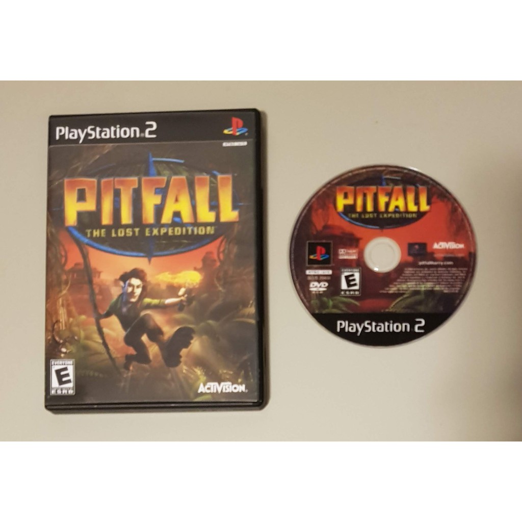 PS2 - Pitfall the Lost Expedition - Leia a descrição