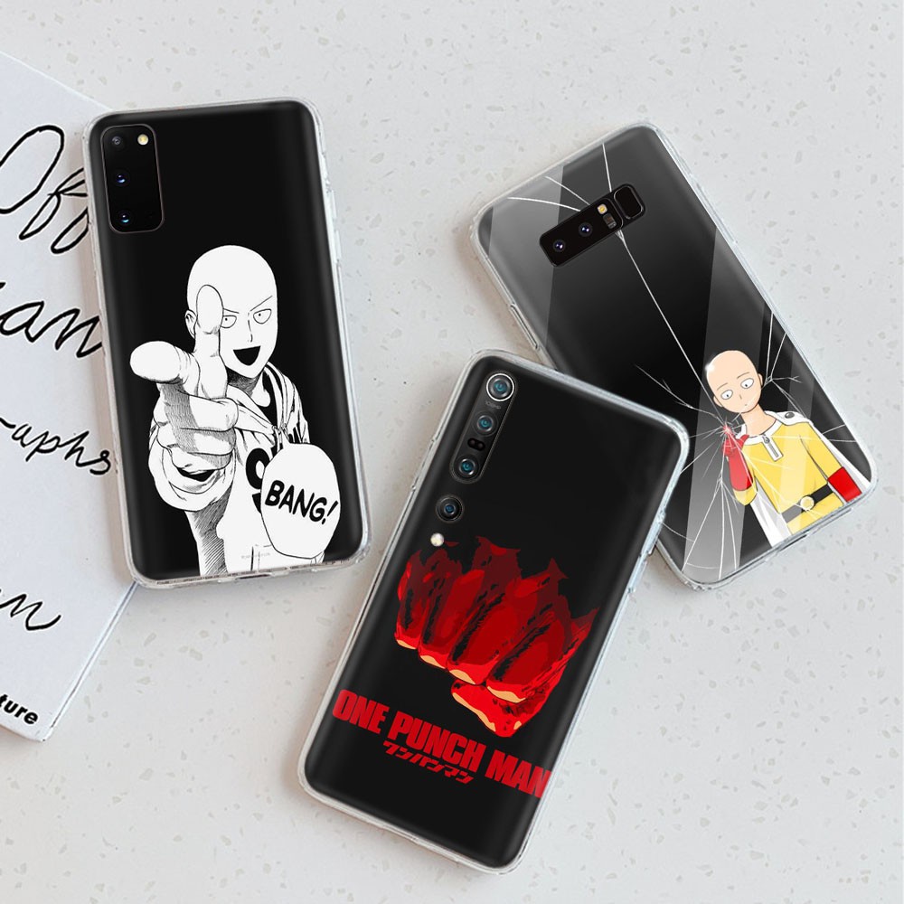 Saitama One Punch Man Samsung Galaxy Note 9 8 S9 S iPhone