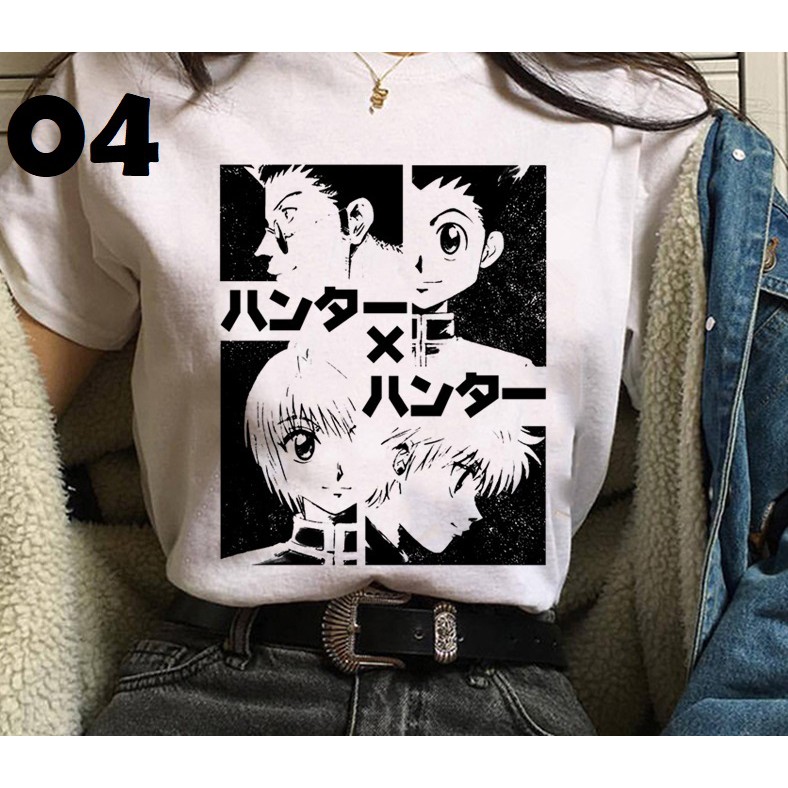 HUNTER X HUNTER ANIME - CAMISETA UNISSEX E BABY LOOK 100% POLIÉSTER