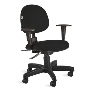 Cadeira de Escritório Executiva Ergonômica com braços N17 ABNT — Qualiflex
