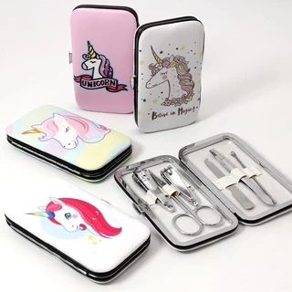 Kit Manicure Viagem Emergência Alicate Unha Pinça kit com 6 Unidades com estojo vários modelos