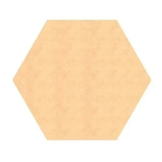 Recorte Hexagono 35cm Cabeceira Colmeia MDF 6mm Kit 10 Peças
