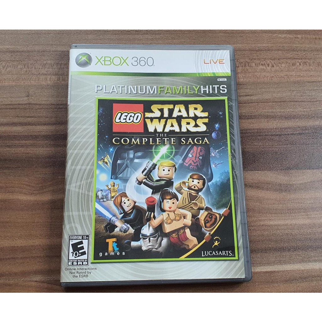 Jogo Lego Star Wars The Complete Saga Xbox 360 Completo Game Microsoft ...