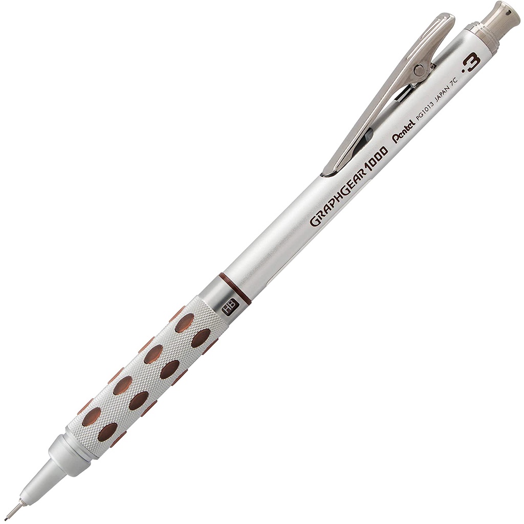 Lapiseira Pentel Graphgear 1000 Profissional Desenho tecnico | Shopee ...