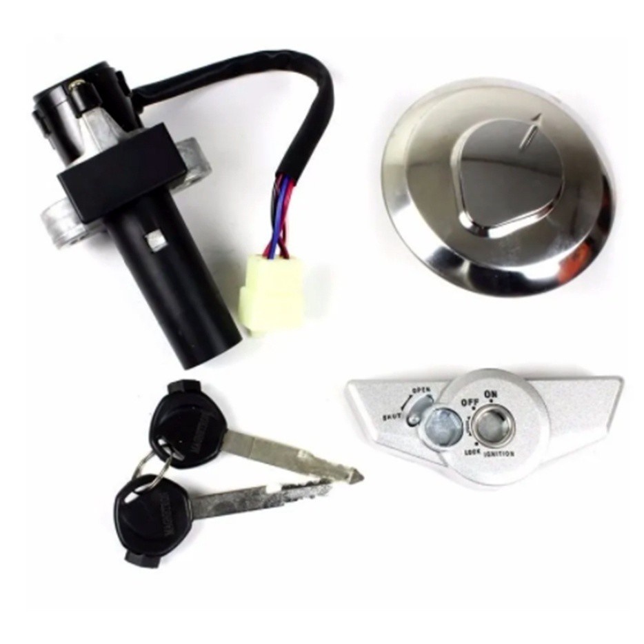 Kit Chave Ignição Titan 150 2009 A 2013 Mesma Chave Tudo