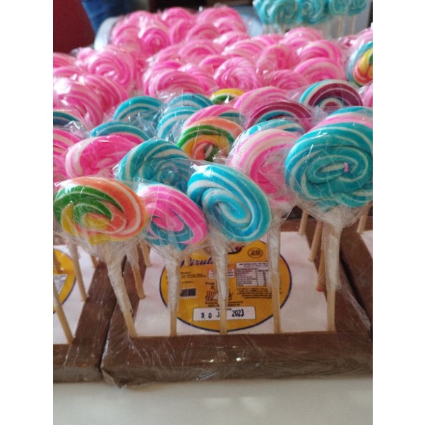 pirulito psicodélico para aniversário 20 unidades