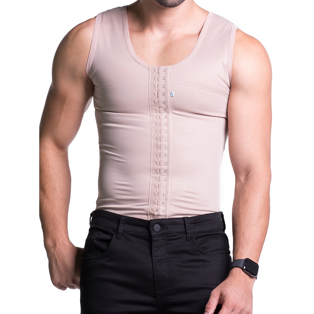 Cinta modeladora masculina: cinta abdominal, cinta camisete, cinta de  compressão