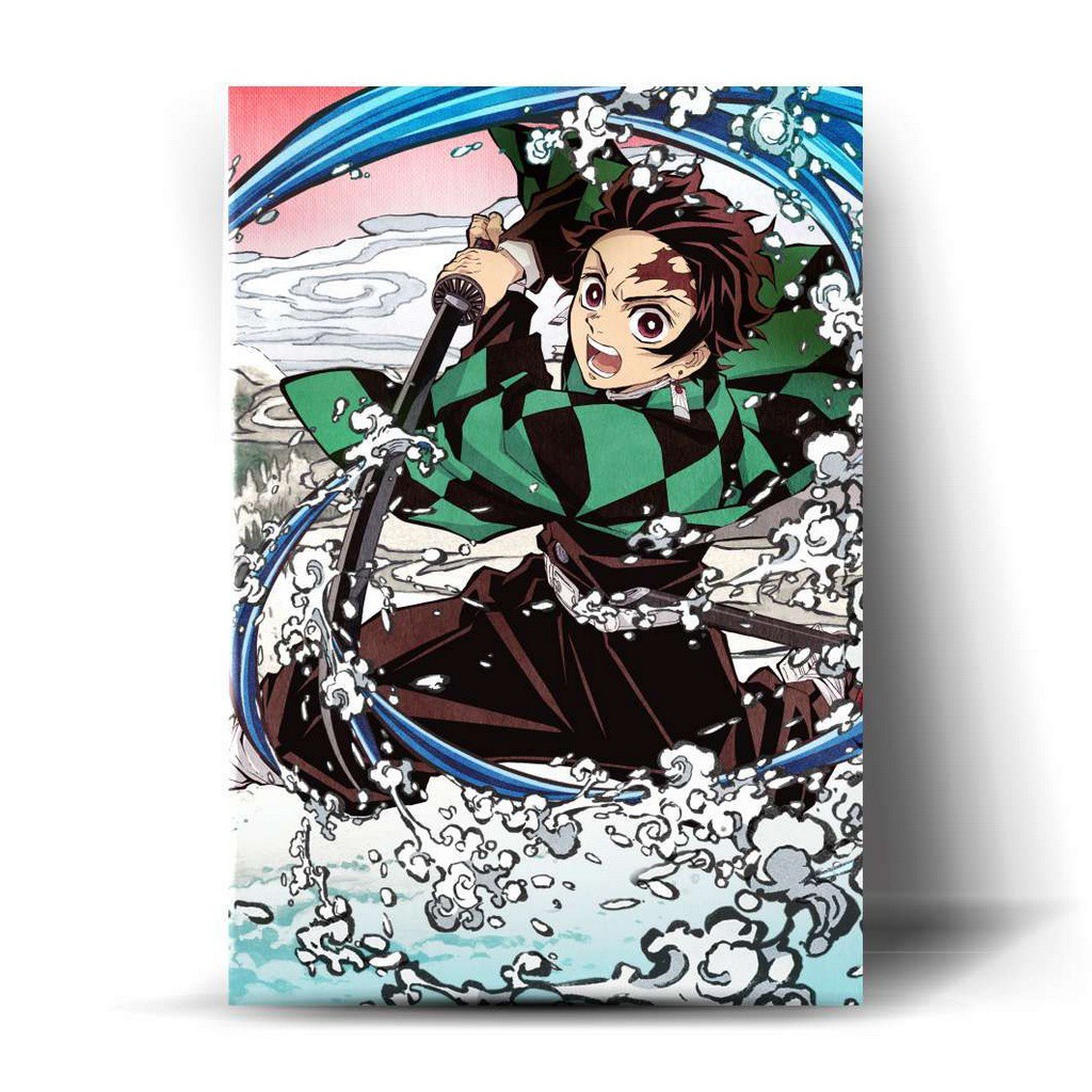 Quadro Tanjiro Demon Slayer Premium