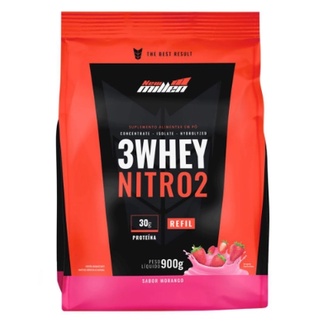 Whey Protein 3w Nitro2 900g Refil – New Millen